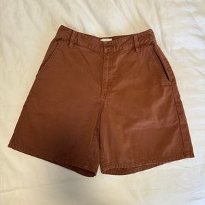 Sundays best aritzia brown shorts